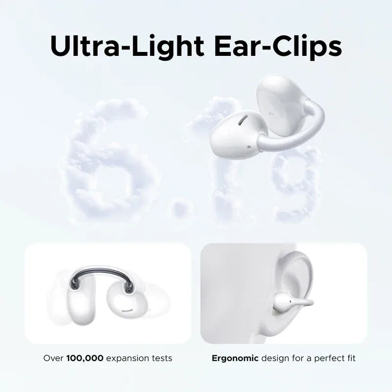 Tidesmit Open Ear Wireless Headphones with ANC - 35 Hour Battery Life Tidesmit