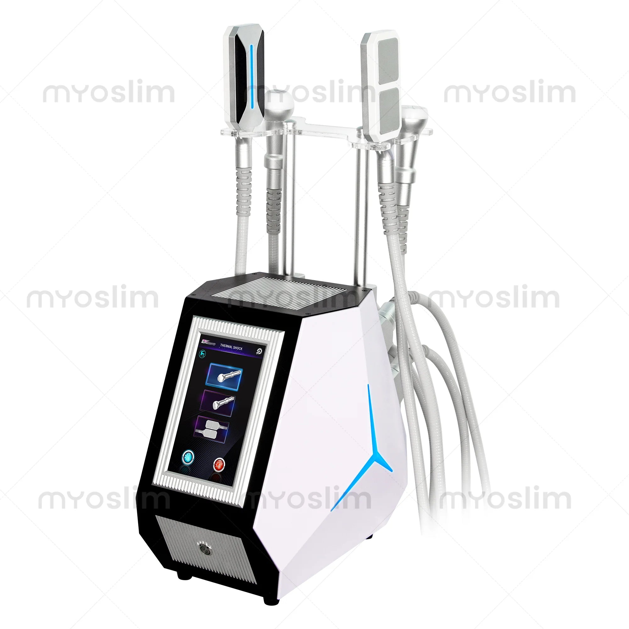 Electric Back Massager - T-Shock Deep Tissue Heat Therapy Device Back Massage Instrument Cold heat machine Tidesmit