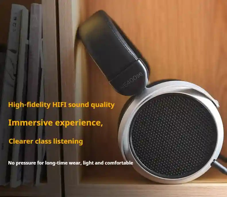 Hifiman HE400se Open-Back Planar Magnetic Headphones - Stealth Magnet Design Tidesmit