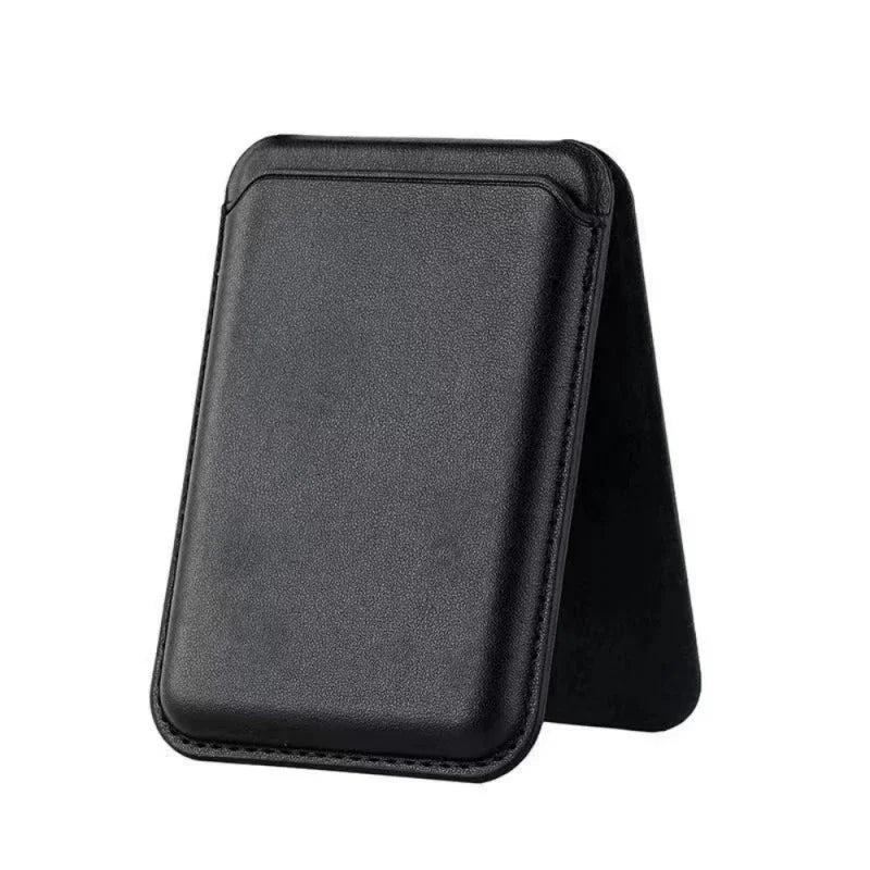 Magnetic Leather Wallet Case for iPhone 15 Pro Max with Kickstand 12 Tidesmit