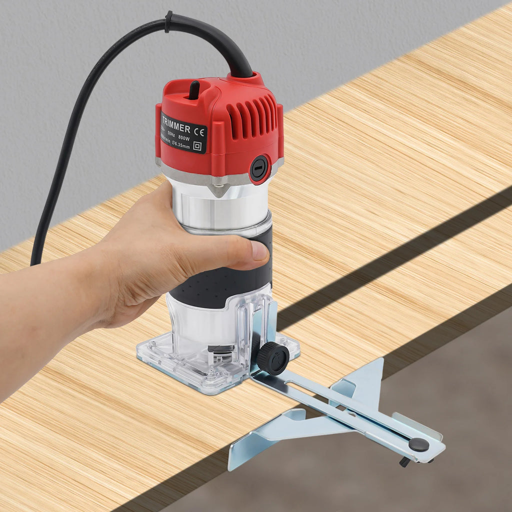 800W Wood Router Machine Woodworking Electric Trimmer Carpenter Power Tools 30000RPM