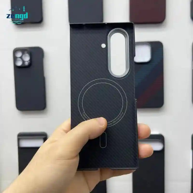 Samsung Galaxy Z Fold 7 Aramid Fiber Case | Slim Shock-Absorbing Cover Tidesmit
