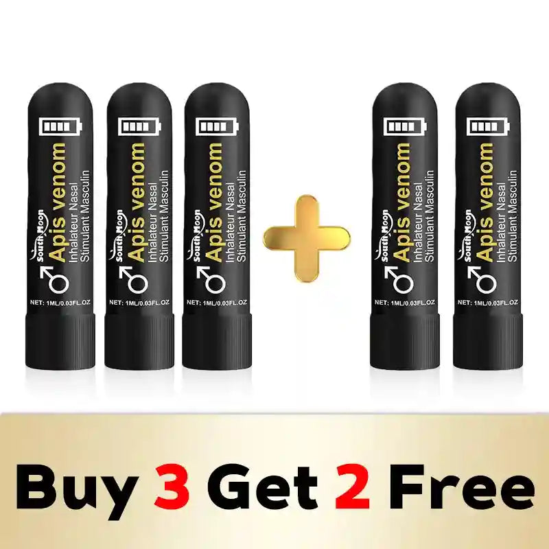 Nasal Sniffing Stick for Men - Daily Lip Care and Nutritional Support Lip Care 5pcs Tidesmit