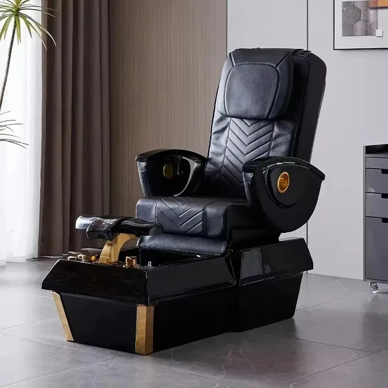 Electric Massage Pedicure Chair - Professional Heat Therapy Salon Unit Massage Chairs Tidesmit