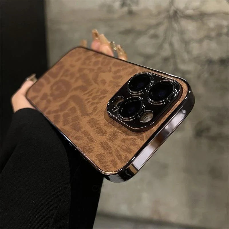 Leopard Print iPhone Case | Shock-Absorbing Drop Protection Tidesmit