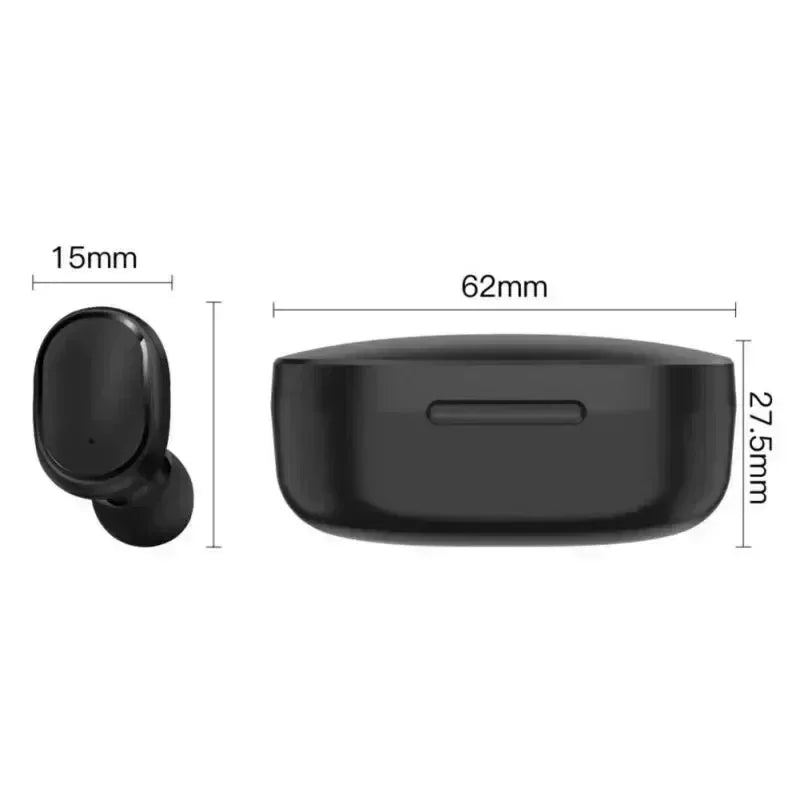 E6S TWS Bluetooth Earphones Wireless Bluetooth Headset Noise Cancelling Headsets With Microphone Headphones For Xiaomi iphone Tidesmit