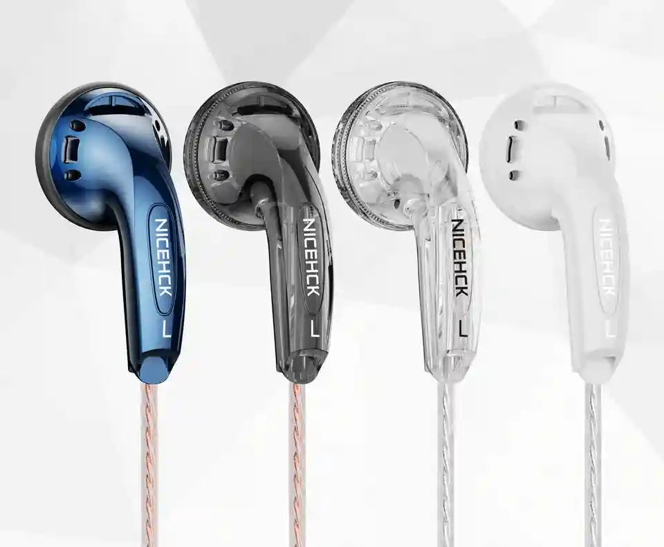 Wired 3.5mm HiFi Earbuds - Green Monitor Headphones for Clear Audio Tidesmit