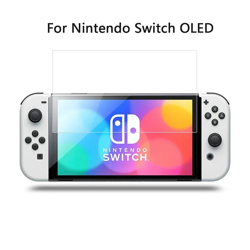 Nintendo Switch Screen Protector - 9H Tempered Glass Anti-Scratch Film For Switch OLED Tidesmit