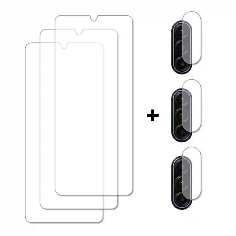 Samsung Galaxy A17 Tempered Glass Screen Protector & Camera Film AE 3Glass-3Camera Film Galaxy A17 Tidesmit