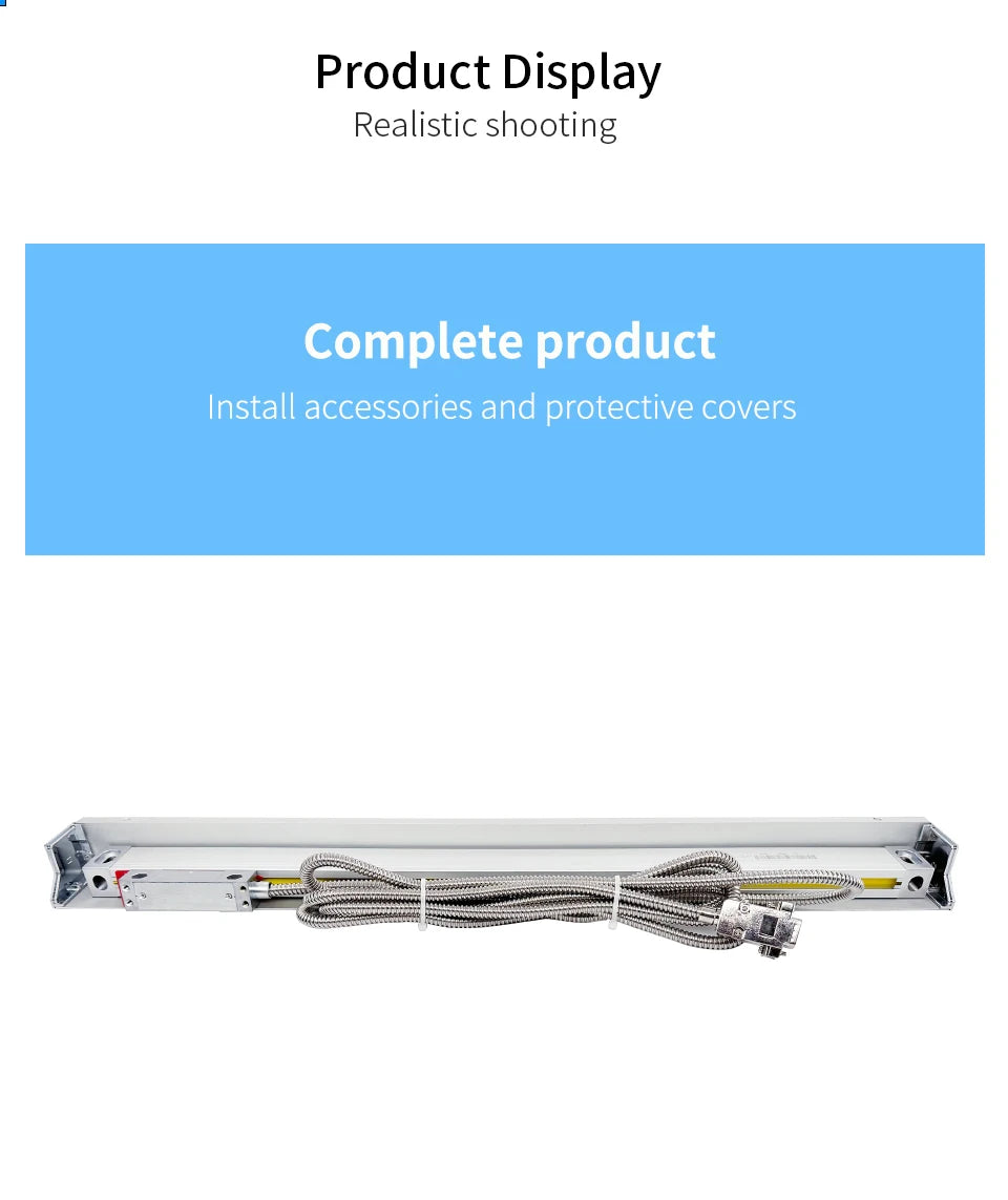 SINO SDS2-3VA Set 3 Axis And 2 Axis LCD DRO Kit Digital Readout KA35 Glass Linear Scale Encoders For Lathe Grinder Milling