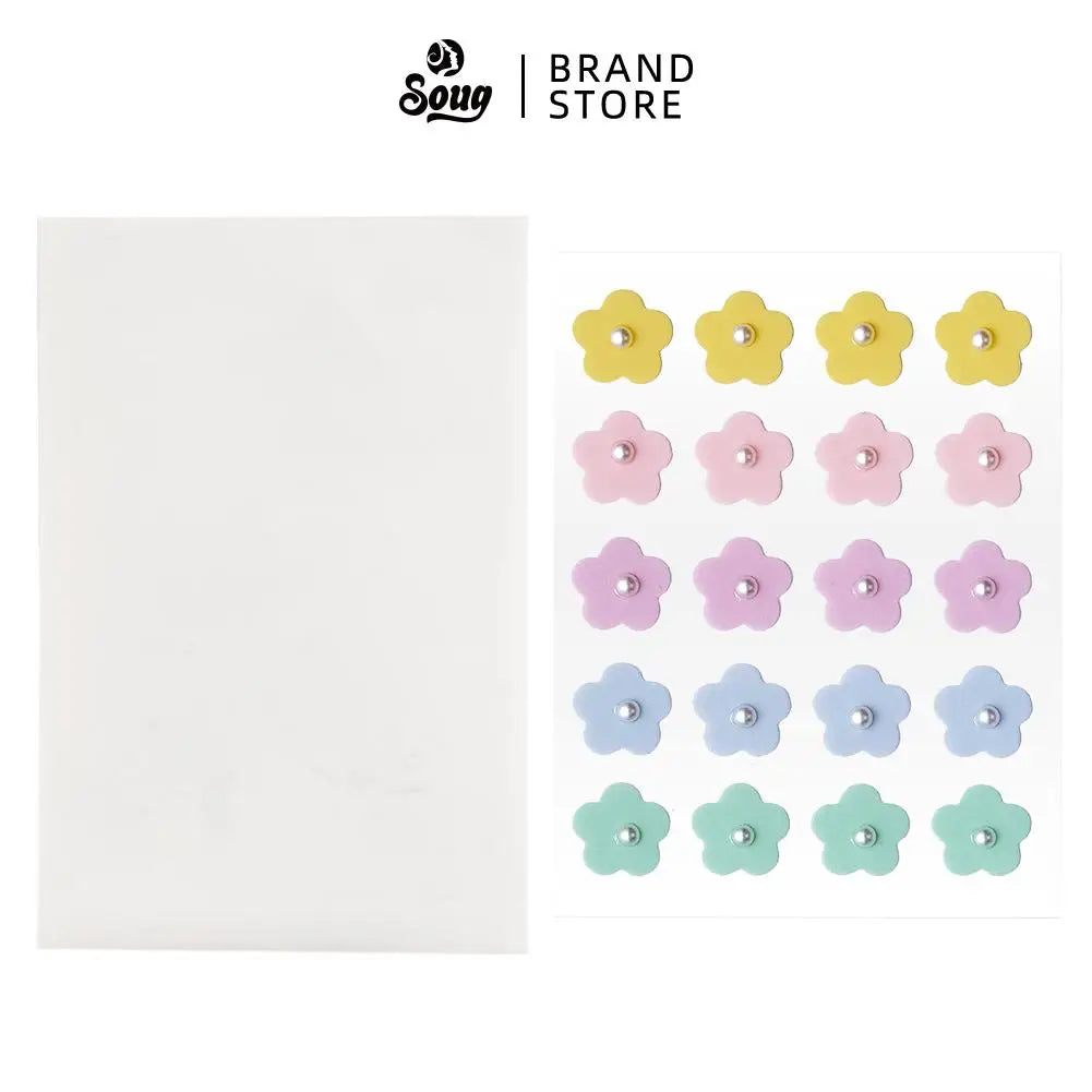 20/60pcs Hydrocolloid Acne Patches Flower Shape Pimple Patch For Face Spot Treatment Stickers For Overnight Makeup