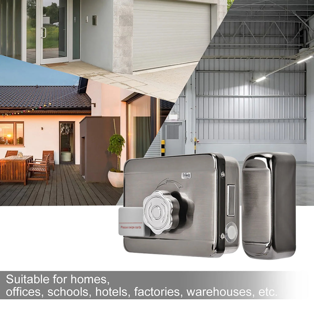 Electronic Door Access Intelligent Remote Control System ID Single Head 12V Lock Intelligent Door Lock Remote Control Door Lock