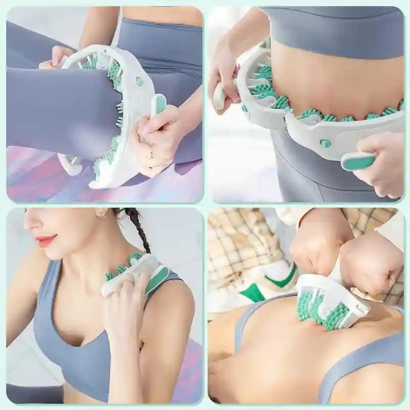 Cellulite Massager Roller - Manual Tool for Targeted Muscle Relief Massage Roller Tidesmit
