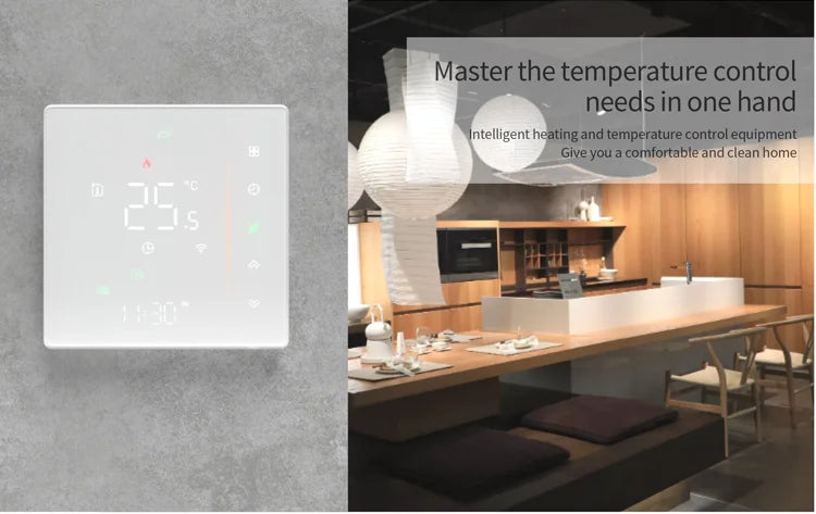 Wifi Heating Thermostat Warm Floor Gas Boiler Digital Temperature Controller 220V Tuya Smart Life Alexa Google Home Assistant