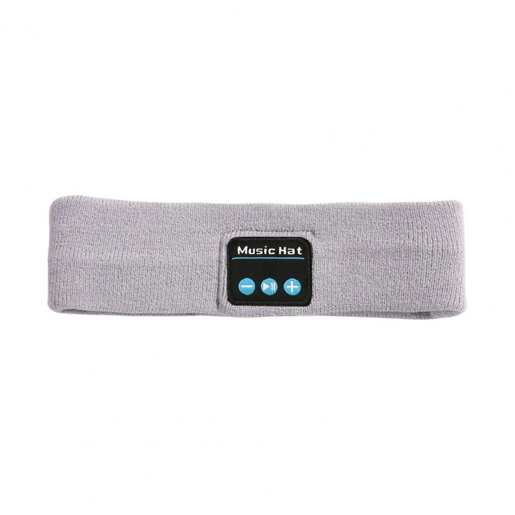 Bluetooth Sports Headband - Wireless Stereo Sound for Fitness White China Tidesmit