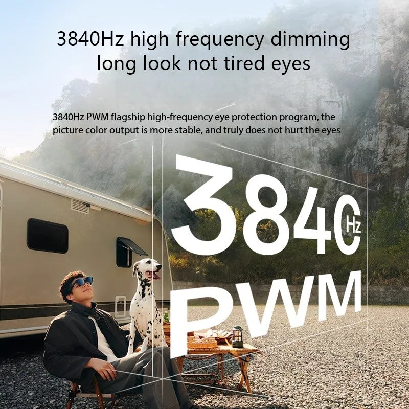 RayNeo AR Smart Glasses: 135-Inch Private Cinema Display for Gaming (3S Pro) Tidesmit