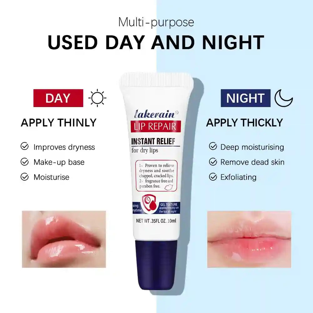 Lip Repair Gel 2pcs - Deep Moisturizing Balm for Dry Lips Lip Care Tidesmit