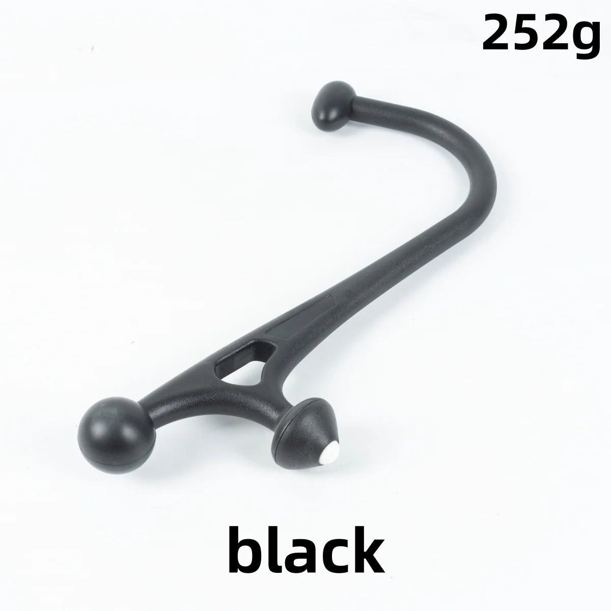 Trigger Point Back Massager - Portable Deep Tissue Muscle Relief Tool Back Massage Instrument BLACK-1PC Tidesmit