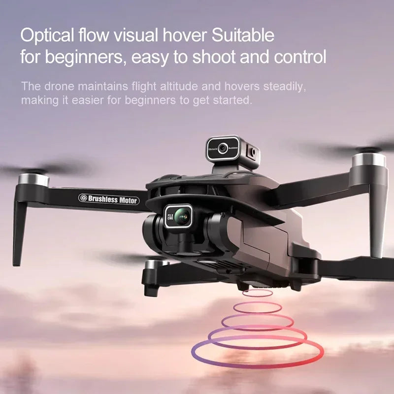 8K GPS Camera Drone with Obstacle Avoidance - Foldable Pro Model Tidesmit