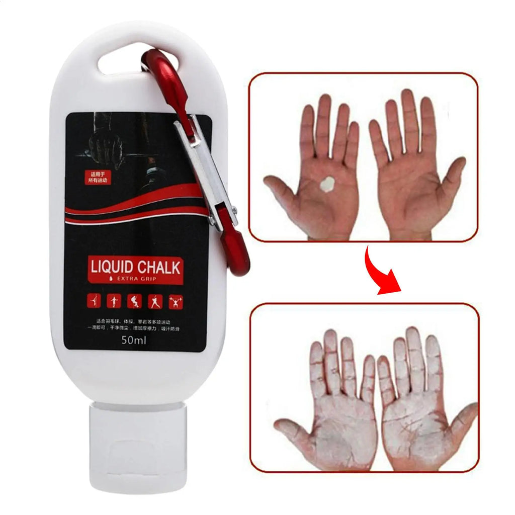 Sports Liquid Magnesium Powder Fitness Lifting Anti Slip Cream Grip Liquid Magnesium For Pole Dancing Rock Climbing Gym Indoor