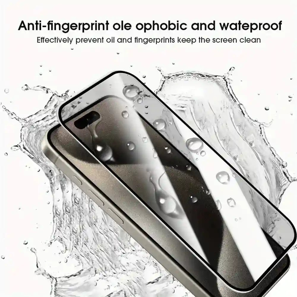 iPhone Tempered Glass Screen Protector - Full Coverage 4 Pack by Tidesmit AE Tidesmit