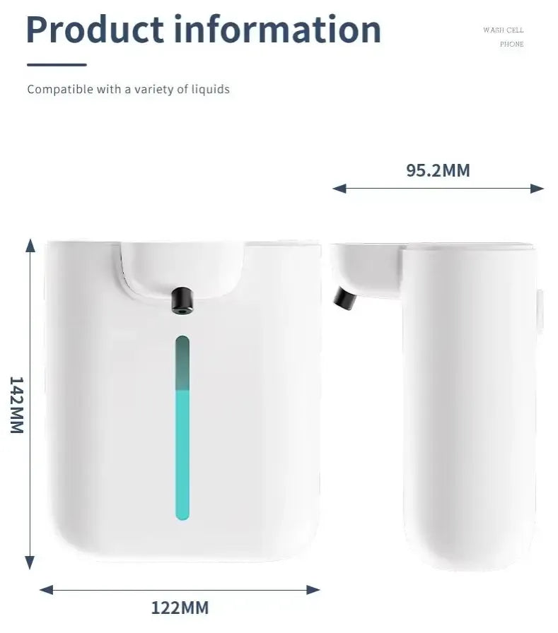 Tidesmit 500ML Automatic Soap Dispenser