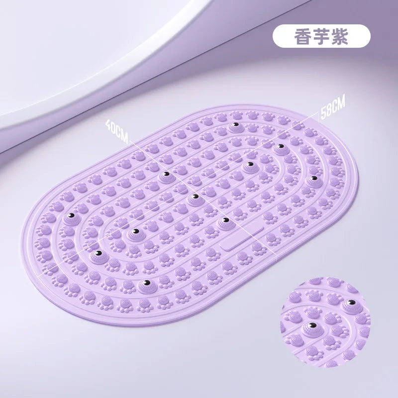 Massage Cushion for Feet | Anti-Fatigue Deep Tissue Mat | Tidesmit Massage Cushion Purple 40 58cm 1Pc Tidesmit