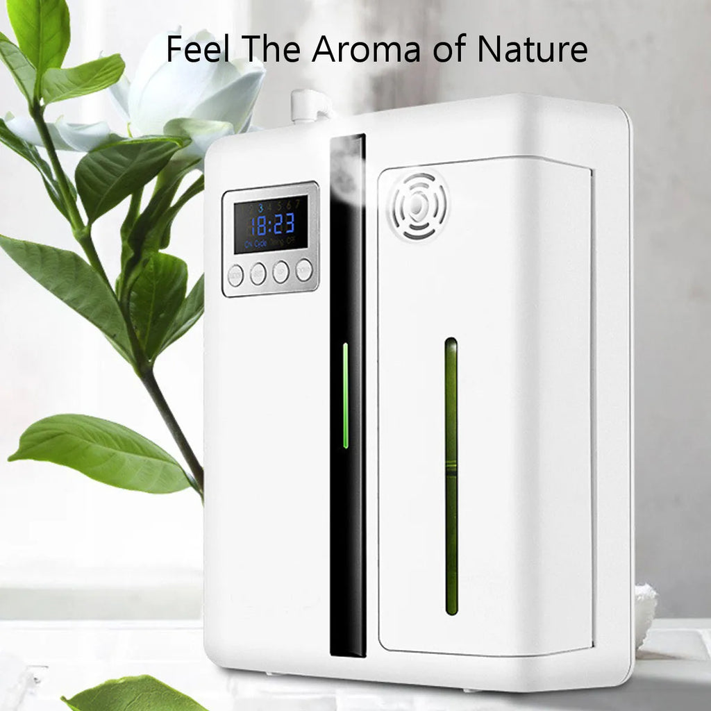 NAMSTE Bluetooth 300m³ Smart Essential Oil Aroma Diffuser Waterless Wall-mounted Aromatherapy Machine 200ml Capacity Home Hotel