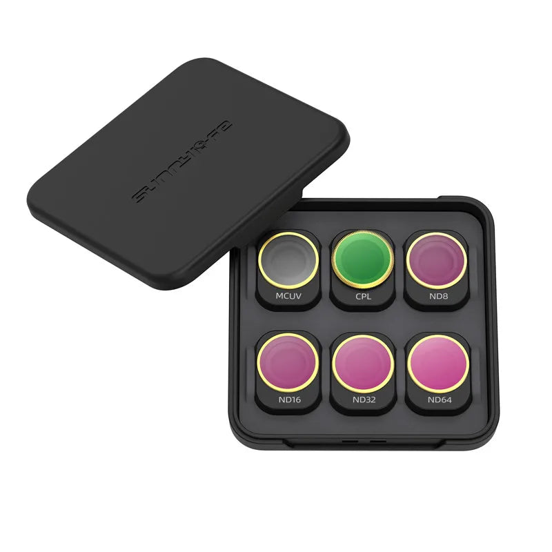 DJI Mini 4 Pro Lens Filters Set | Optical Glass Drone Camera Kit Tidesmit