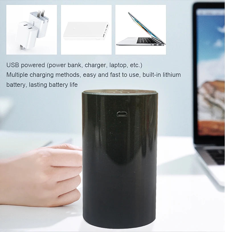 Waterless Aroma Diffusers For Essential Oils Diffuser Portable Smart Car Scent Machine Electric Smell for Home Room Fragrance