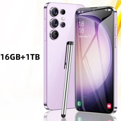 Silicone Case for S27 Ultra: Military-Grade Shock-Absorbing Protection Purple 16GB 1TB Tidesmit