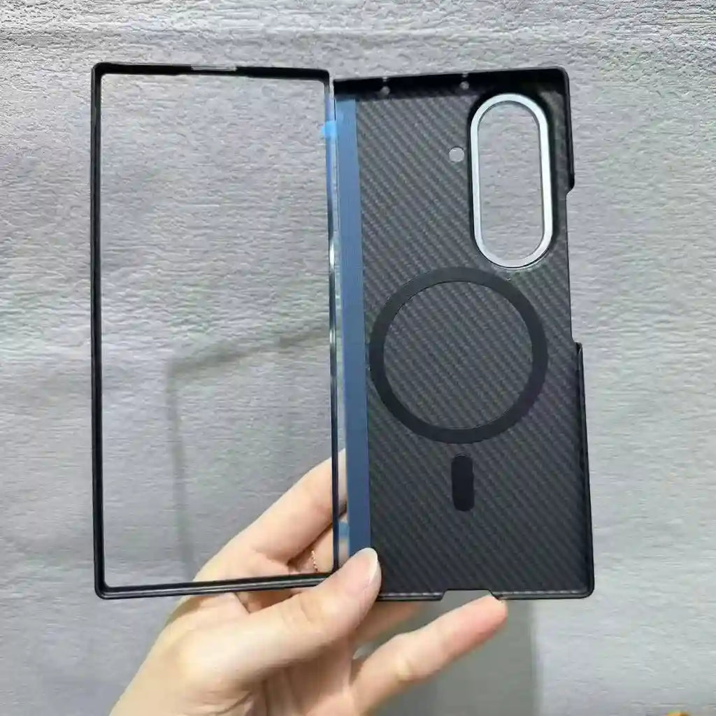 Samsung Galaxy Z Fold 7 Aramid Fiber Case | Slim MagSafe Cover Tidesmit