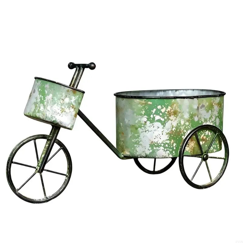 Classical Wrought Iron Creative Flower Pot Home Furnishing Outdoor Gardening Metal Flower Pot Courtyard Garden Decoration P9YB