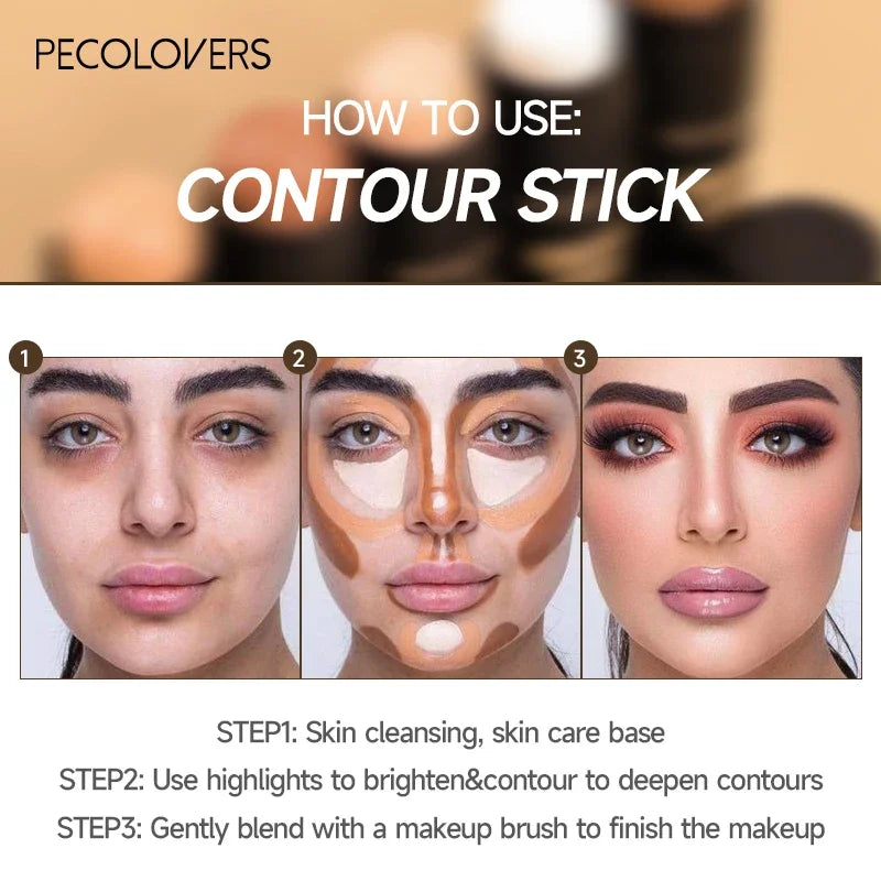 Tidesmit full coverage concealer foundation stick for dark circles and blemishes texture close-up
