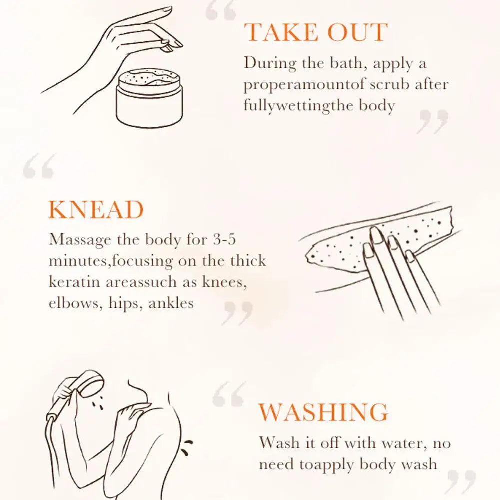 Turmeric Brightening Scrub - Natural Exfoliating Body Polish by Tidesmit Scrubs Treatments Tidesmit