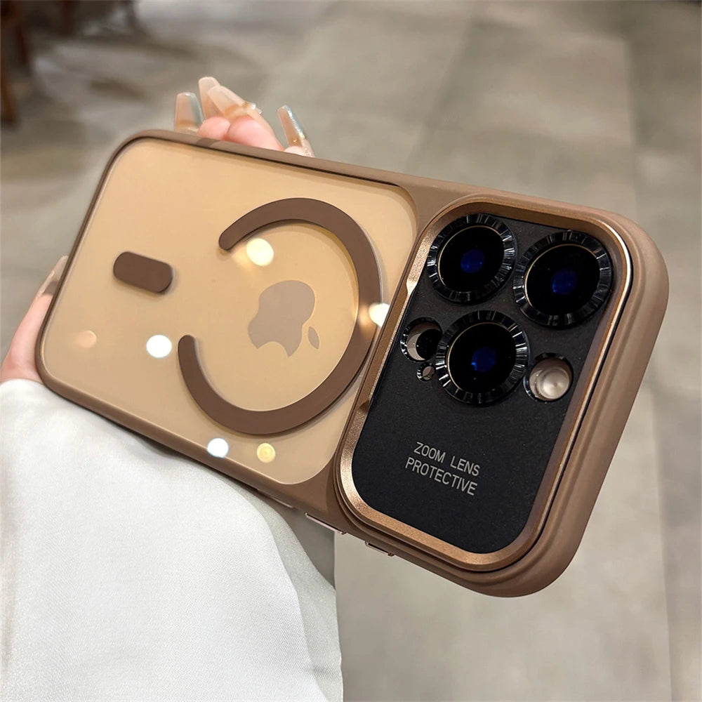 Magnetic iPhone Case with Lens Protection – Slim Military-Grade Cover Tidesmit