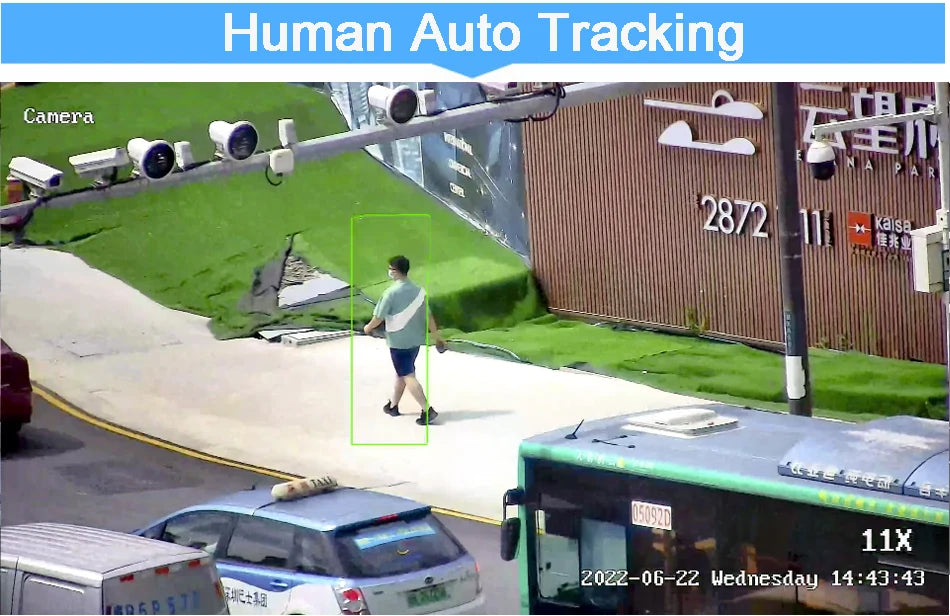 Max.512G Laser Infrared Metal Auto Tracking Cruise 8MP 4K 90X Optical Zoom 360° Audio POE PTZ Speed Dome Surveillance IP Camera