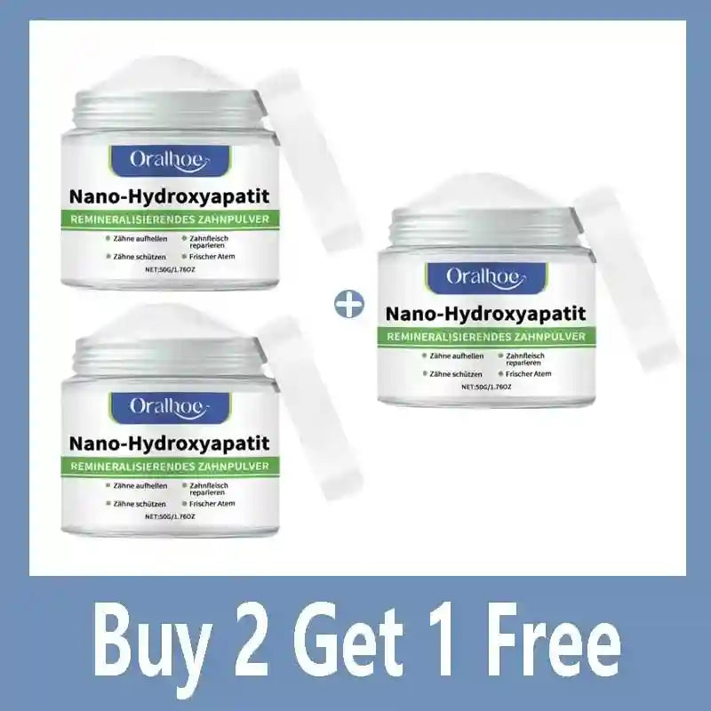 Tidesmit teeth whitening powder for plaque removal and fresh breath