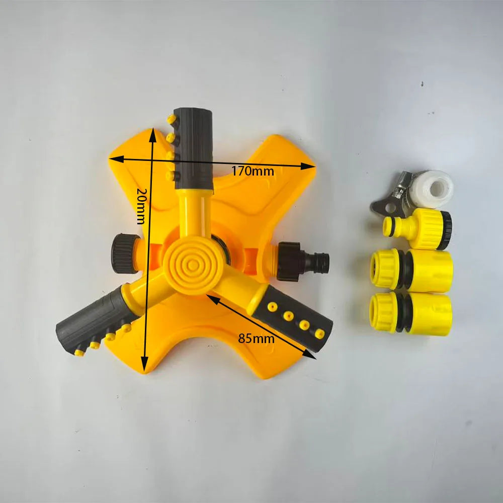 360 °   Automatic Rotating Water Pipe Set, Garden Lawn Sprinkler, Yard Tree Coverage Watering Irrigation Sprayer