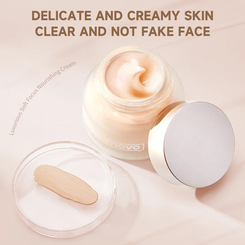 Tidesmit moisturizing matte foundation and full coverage BB cream texture swatch for long lasting oil control