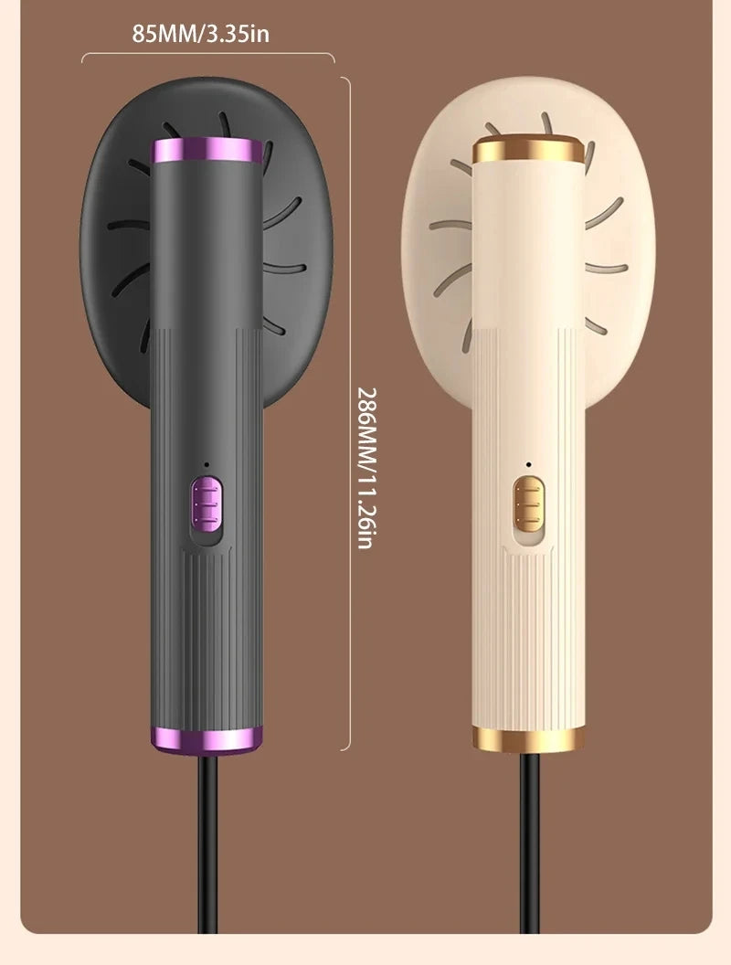 Tidesmit portable handheld USB garment steamer for clothes with fast heating fabric press for travel and home use