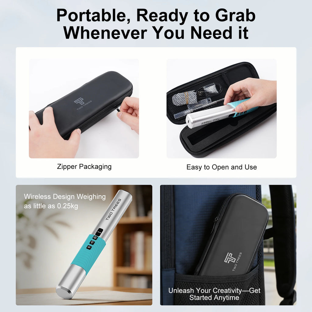 Twotrees Handheld Ultrasonic Cutter U2 Ultrasonic Cutting Knife DIY Electric Carving Tool for Plastic/Resin/3D Printing