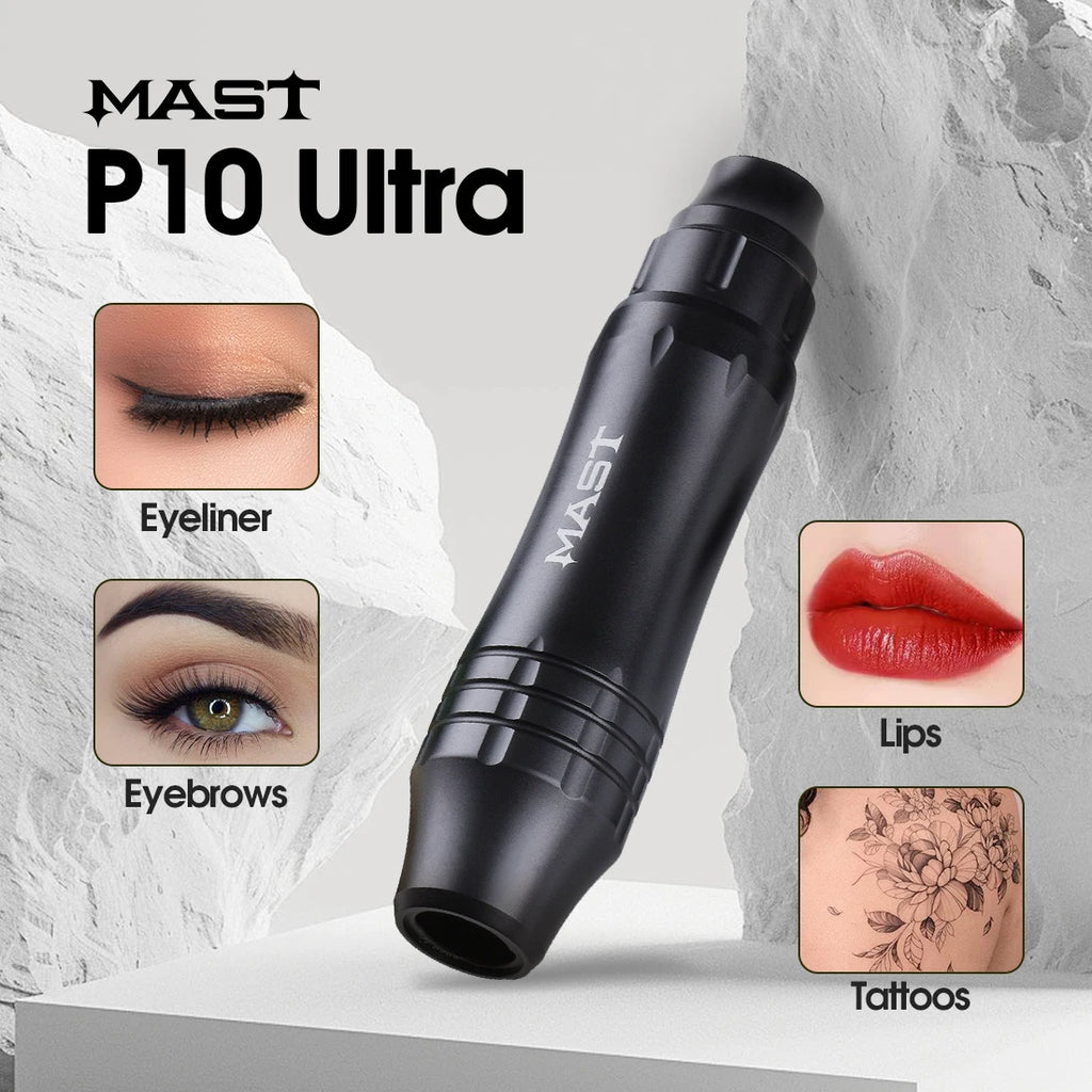 Professional PMU Machine Kit with OLED OLED Pen and Power Supply Permanent Makeup Machines Tidesmit