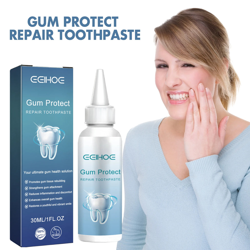 Tidesmit teeth whitening serum for gum atrophy repair, dental allergy relief, and deep cleaning of tooth caries