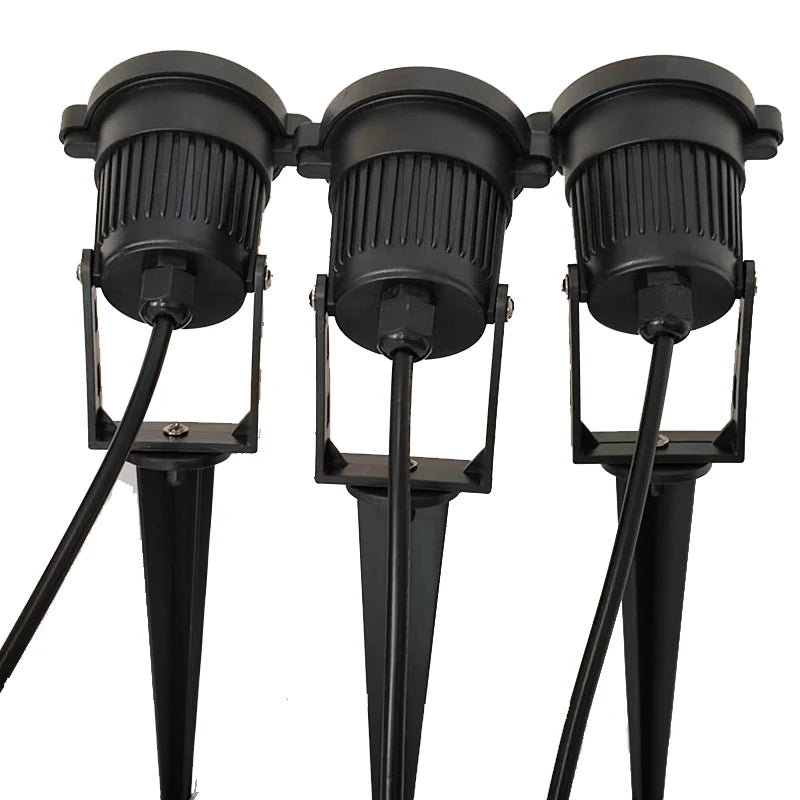 LED Garden Lights Outdoor Waterprof Lawn Lamp 220V110V12V 5W10W15W20W Landscape Spike Bulb IP65 Led Light Garden Path Spotlights