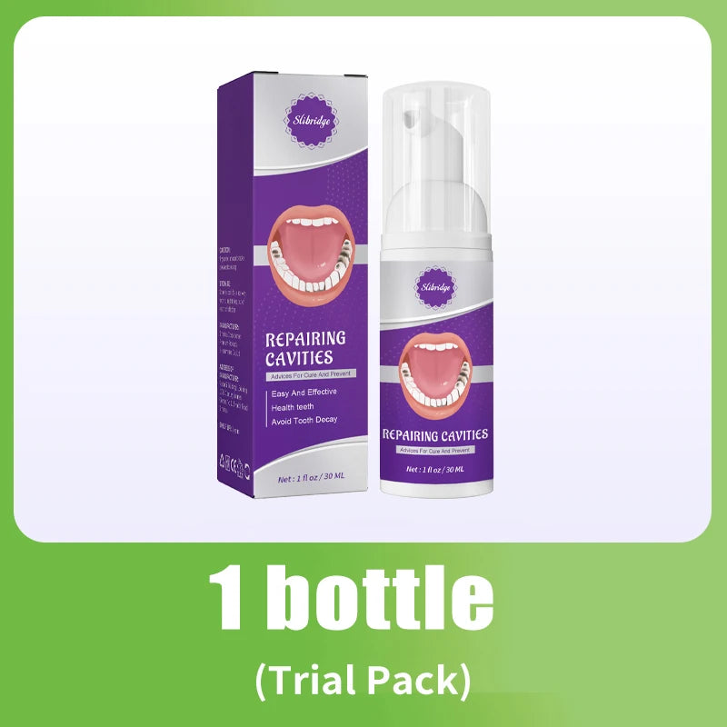 Tidesmit oral foam teeth whitening and cleaning care kit for professional dental hygiene