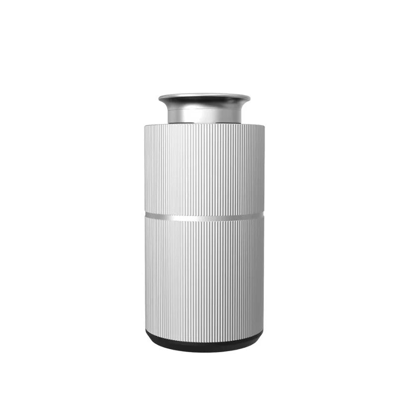Metal Body Smart Car Diffuser Portable Rechargeable Waterless Aroma Nebulizer Home Office Essential Oil Fragrance Machine
