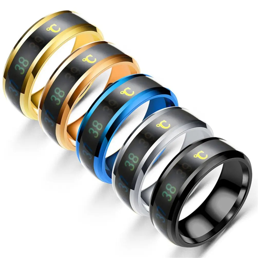 Smart Health Ring - Real Time Biometric Sensor Fitness Tracker Tidesmit
