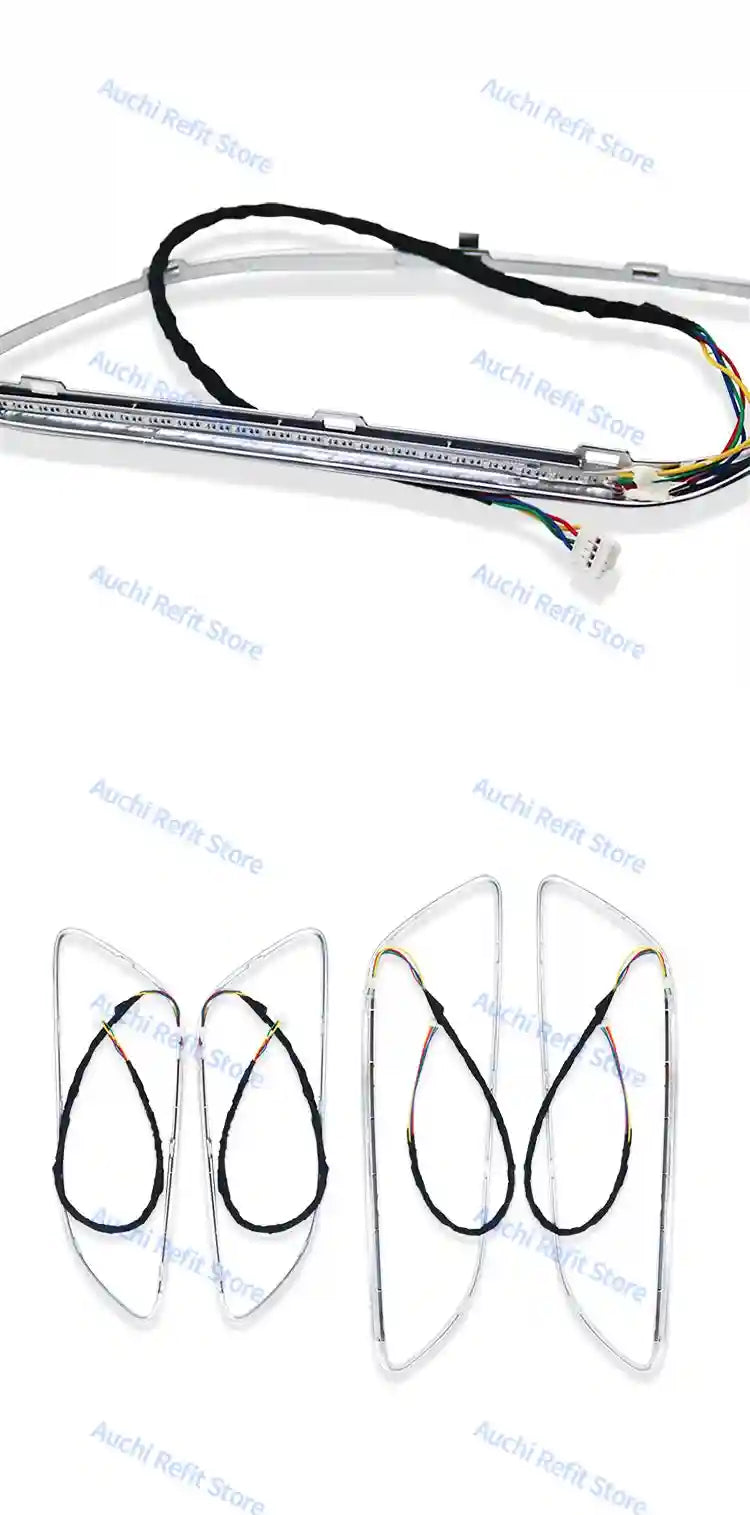 Mercedes-Benz LED Ambient Air Vent Kit - 12/256 Color RGB Interior Upgrade Tidesmit