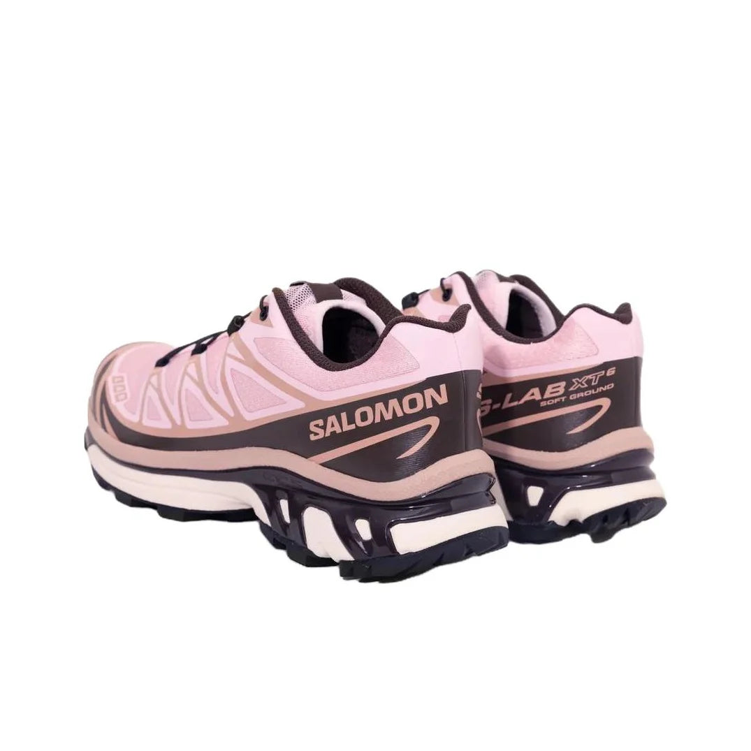 POIZON SALOMON x NAKED Copenhagen XT 6 Soft And Comfortable Mesh Low top Casual Trail Running Shoes Unisex Pink L47951000